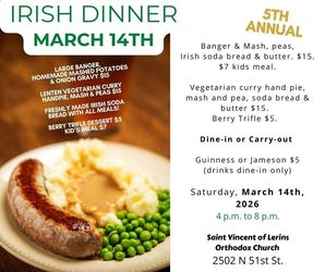 5th Annual Irish Dinner