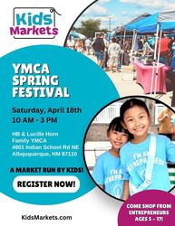 Kids Market at YMCA Spring Festival