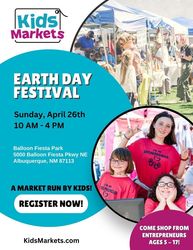 Kids Market at Earth Day Festival NM