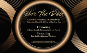 Chabad of Sarasota 31st  Annual Gala
