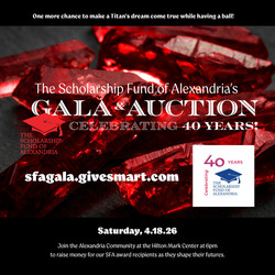 Scholarship Fund of Alexandria Ruby Anniversary Gala & Auction