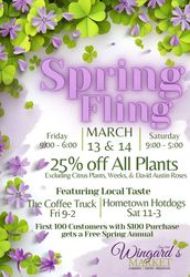 Wingards Spring Fling