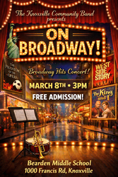 Knoxville Community Band goes to Broadway