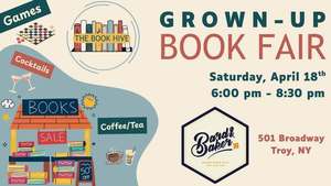Grown-Up Book Fair w/Book Hive