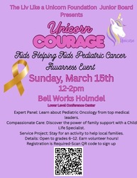 Unicorn Courage: Kids Helping Kids Pediatric Cancer Awareness Event