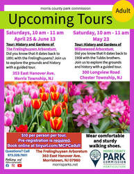 Tour: History and Gardens of the Frelinghuysen Arboretum