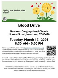March 17, 2026 Blood Drive