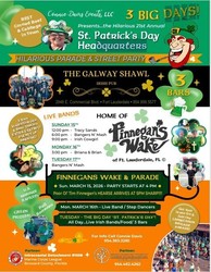 "21st Annual Finnegan's Wake, Mini Parade & Street Party"