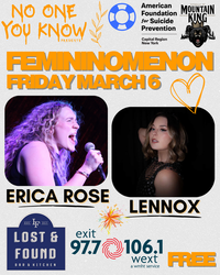 Femininomenon Live Band Sing-a-Long with Erica Rose, Lennox & DJ Fearless
