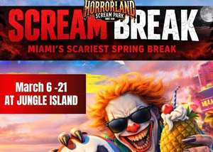SCREAM BREAK BY THE HORRORLAND
