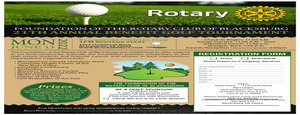 Foundation of the Rotary Club of Blacksburg 21st Annual Benefit Golf Tournament