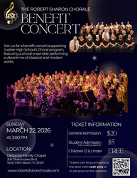 BENEFIT CONCERT FOR JUPITER HIGH SCHOOL CHOIR