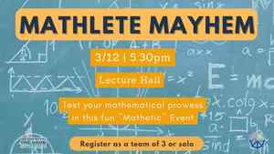 Mathlete Mayhem - Adult Mathematics Competition One Community, One Book (Registration Required)