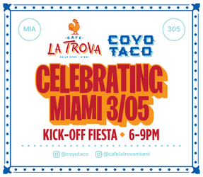 COYO Taco & Café La Trova Collaborate for Limited-Edition Cocktail and Taco Tuesday Series