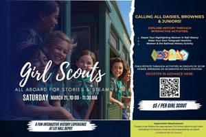 Girl Scouts: All Aboard for Stories and STEAM