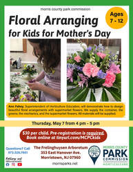 Floral Arranging for kids for Mother's Day