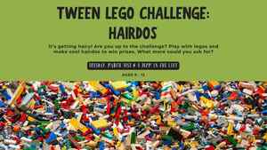 Tween Lego Challenge: Hairdos