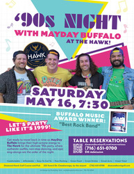 90's Night with MAYDAY BUFFALO at The Hawk!