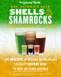 Greene Turtle Shells and Shamrocks