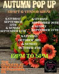 Autumn Pop Up Craft & Vendor Show!