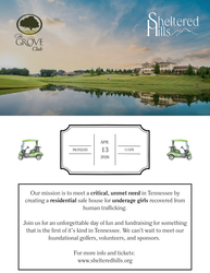 Sheltered Hills First Annual Golf Fundraiser