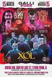 GALLI Lucha Libre (Chicago) vs IWRG (Mexico) Lucha Libre Showdown, 2 nights at XOL Chicago