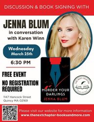 Discussion and Book Signing with Authors Jenna Blum and Karen Winn at The Next Chapter Books and Mor