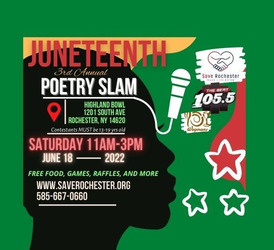 3rd Annual JUNETEENTH Poetry Slam