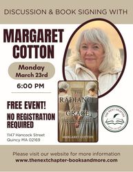 Margaret Cotton, historical fiction author, at The Next Chapter Books and More