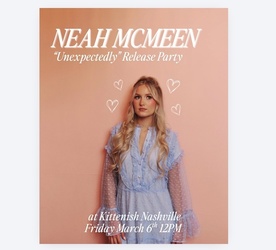Neah McMeen "Unexpectedly" Release Party