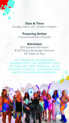 Two Artists. Two Worlds. One Inspired Afternoon Where Art, Fashion & Giving Come Together