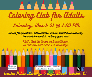 Coloring Club for Adults