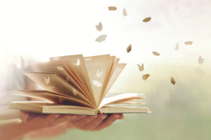 Repurposed Books Crafting Hour