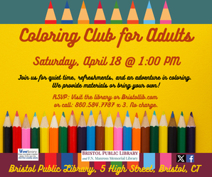 Share this event  Coloring Club for Adults