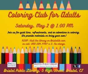 Coloring Club for Adults