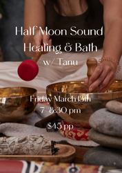 Half Moon Sound Healing