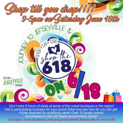 Journey to Jerseyville #Shopthe618 on 6/18