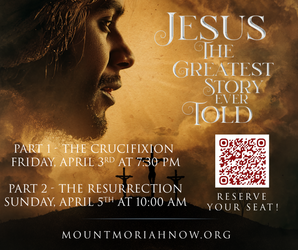 Jesus, the Greatest Story Ever Told!