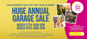 McNamara Florist Huge Annual Garage Sale