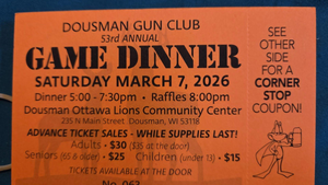 Dousman Gun Club Game Dinner