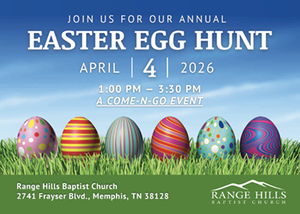 Come-N-Go Easter Egg Hunt