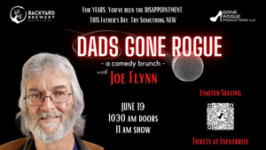 Father's Day Comedy Brunch at Backyard Brewery and Kitchen
