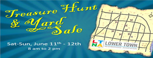 Lower Town Treasure Hunt and Yard Sale
