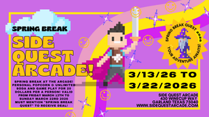Spring Break @ the Arcade, Fun things to do Garland & the Dallas-Fort Worth Area! Unlimited all Play