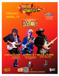 GUITAR MONSTERS benefit event featuring JON BUTCHER, JOHNNY A. & WILLIE J. LAWS
