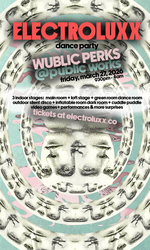 ELECTROLUXX: WUBLIC PERKS @ PUBLIC WORKS