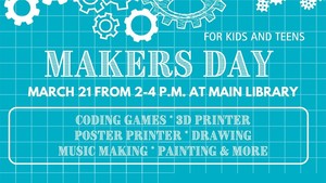 Makers Day at Atlantic City Library