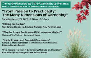 March Into Spring - A Garden Symposium