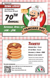 Pancake Day Hosted by Roma Lodge