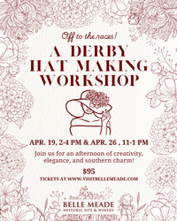 Off to the Races! A Derby Hat Making Workshop